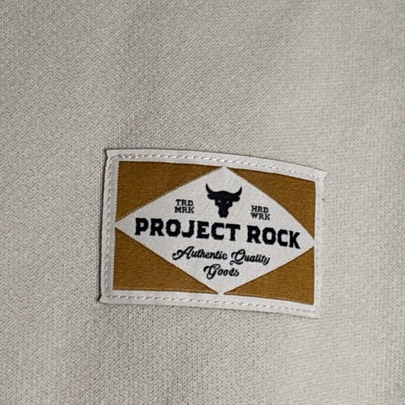 Under Armour Men's Project Rock Heavyweight Tools Of The Trade Full-Zip Hoodie - Picture 5 of 11